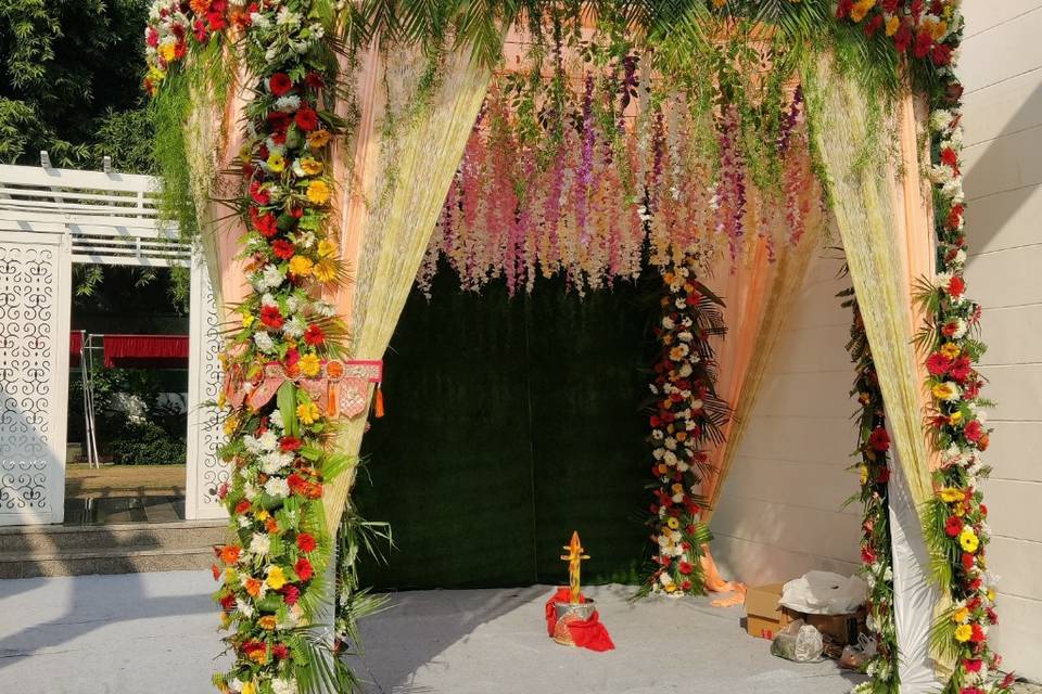 Floral Mandap