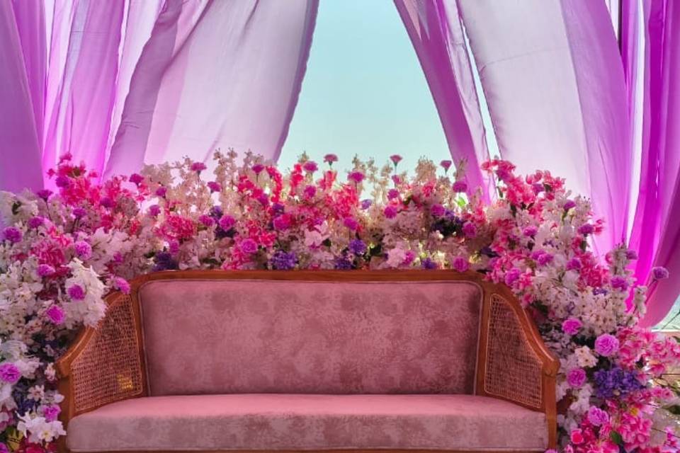Pastel backdrop