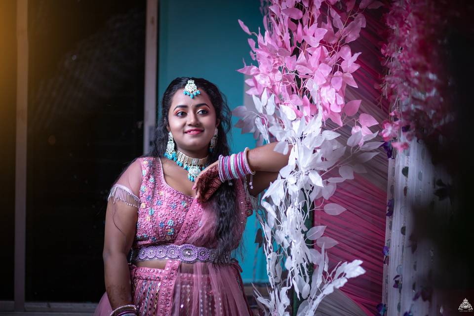 Bride single potrait photo sho