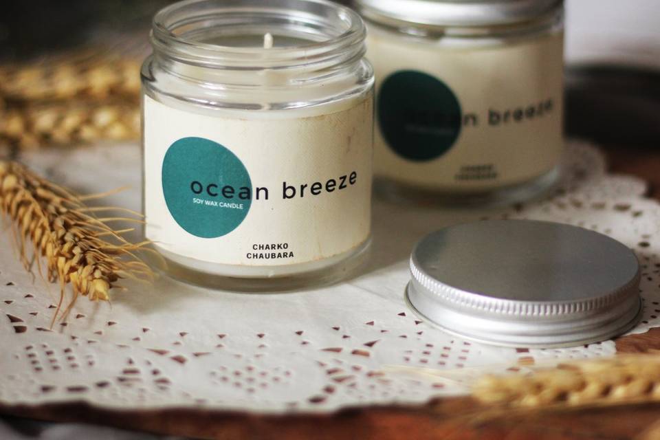 Ocean Breeze Soy Wax Candle