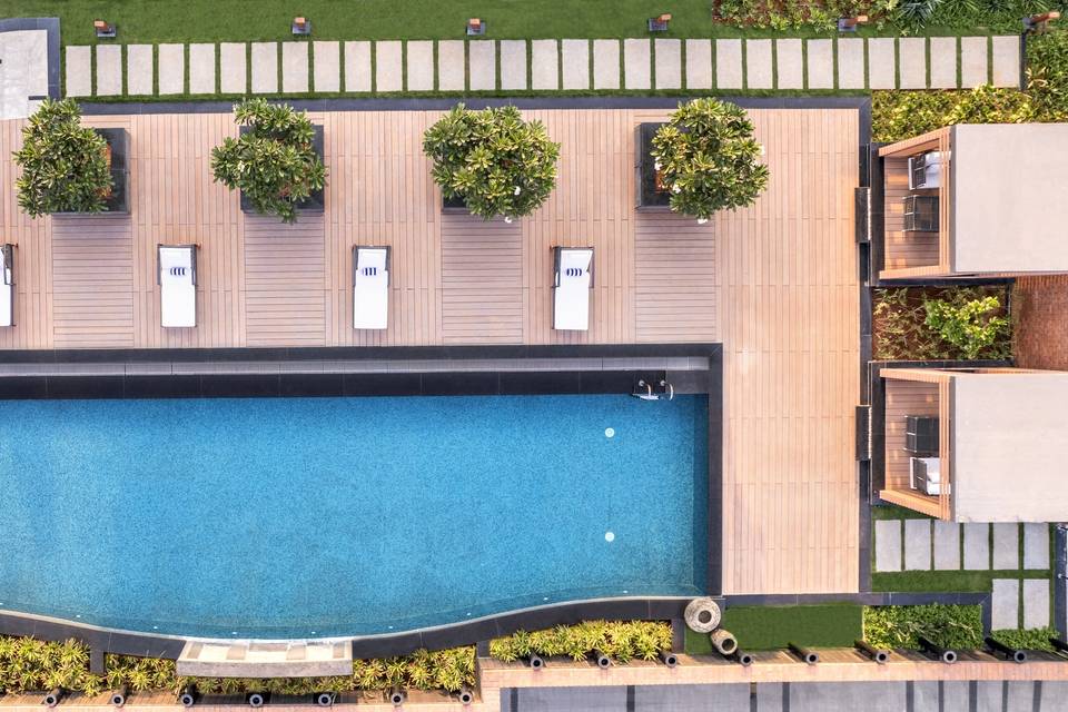 Poolside