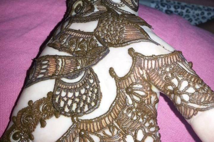 Designer mehndi