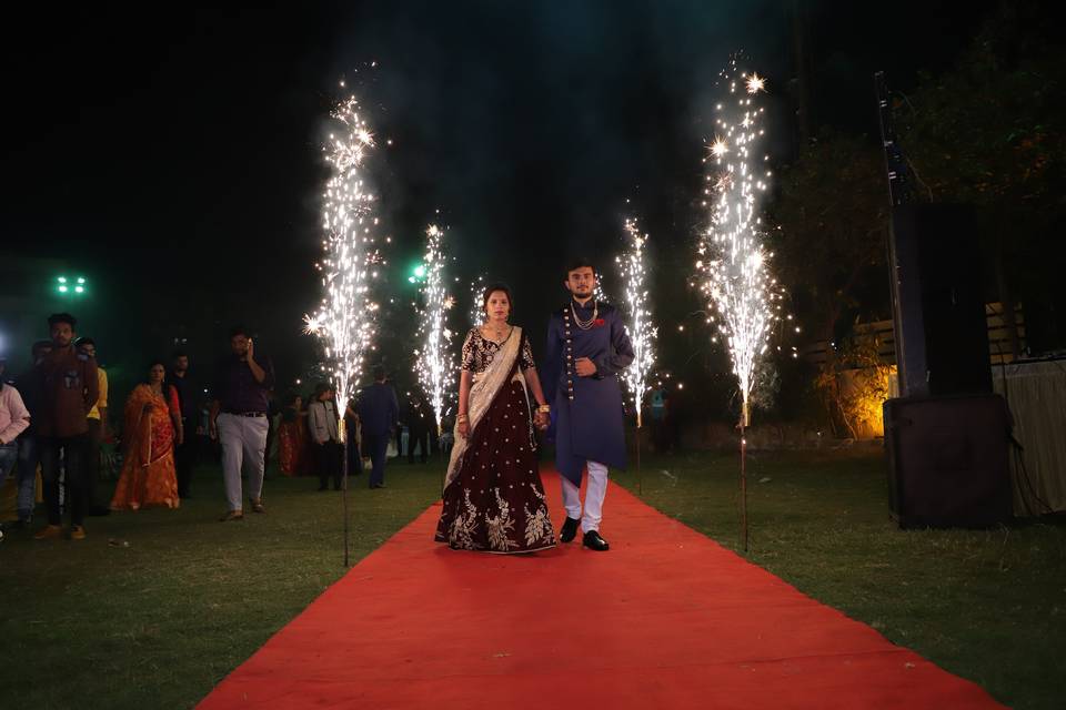 Entry of bride-groom