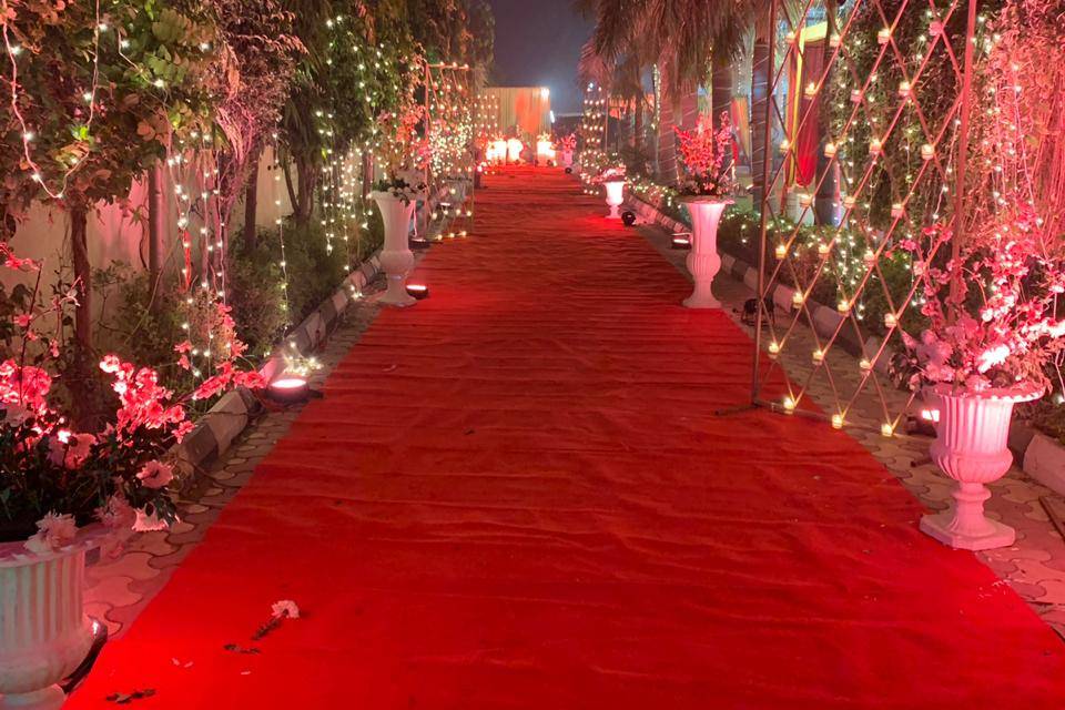 Wedding decor - Entrance