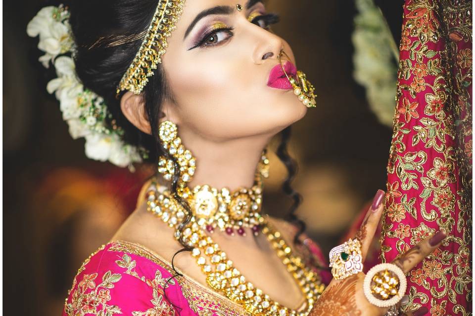 Bridal makeup