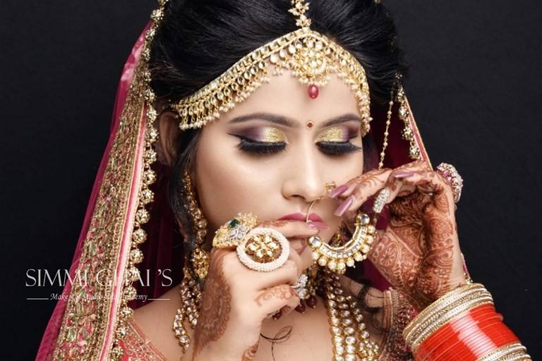 Bridal makeup