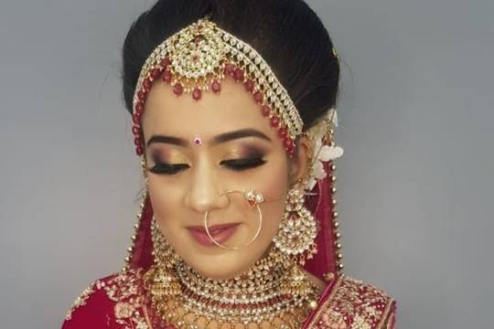 Bridal makeup