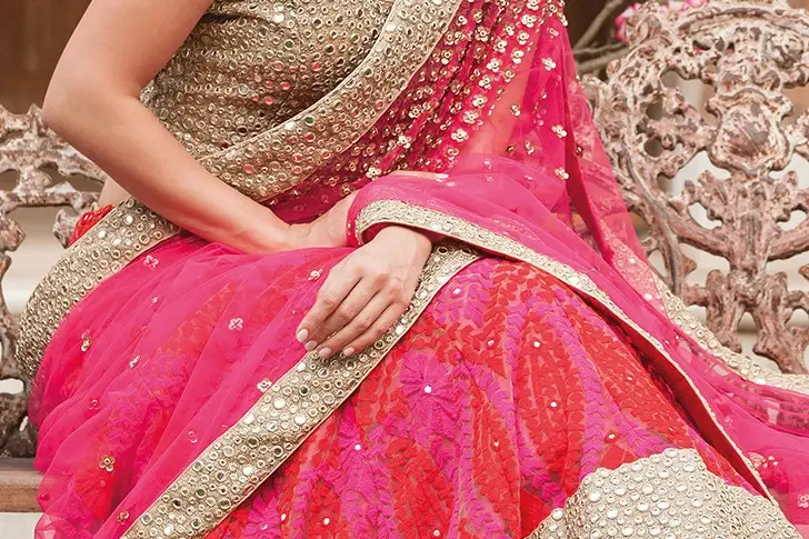 Mohey discount bridal saree