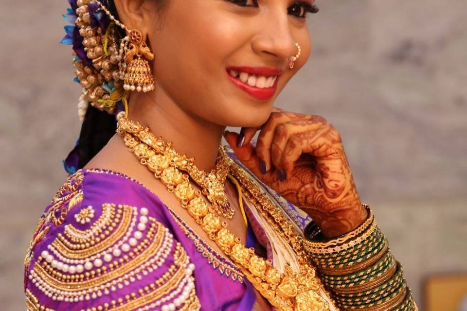 Bridal makeup