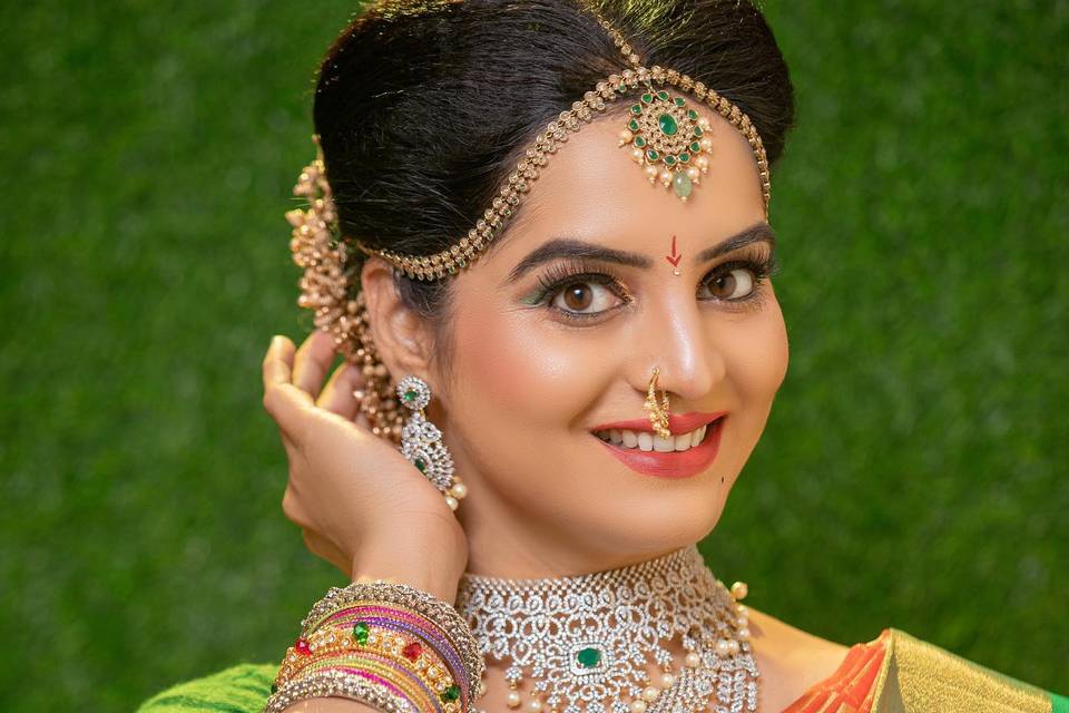 Bridal makeup