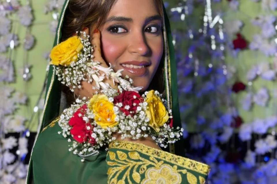 Bridal makeup