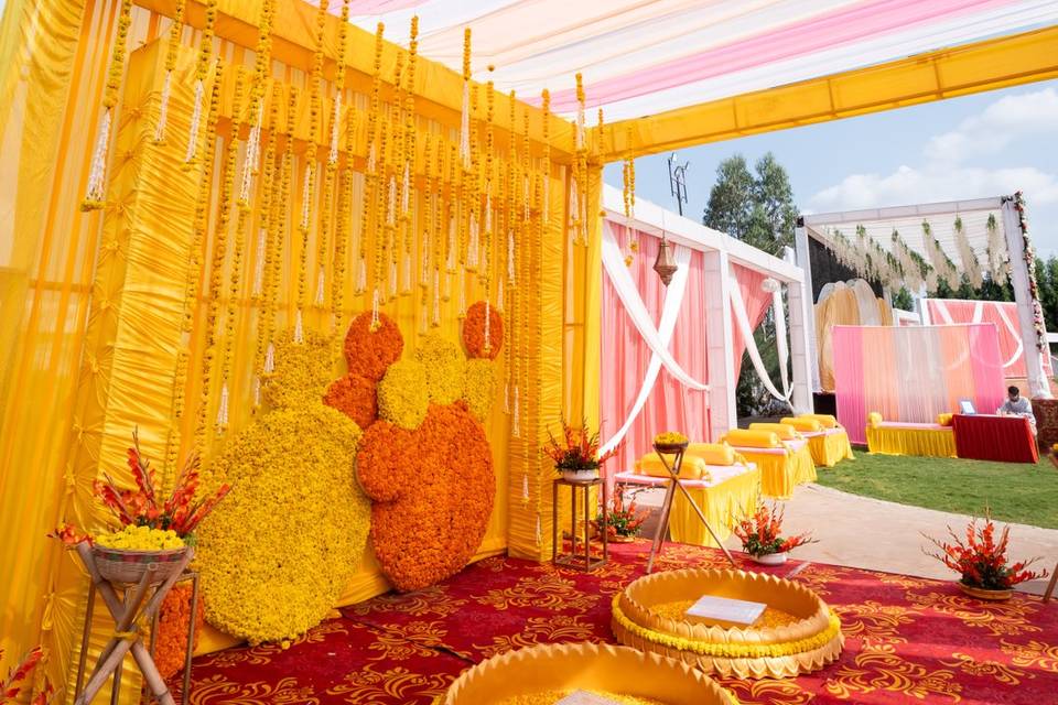 Haldi decor