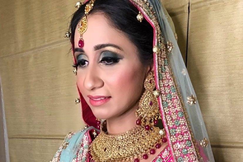 Bridal makeup