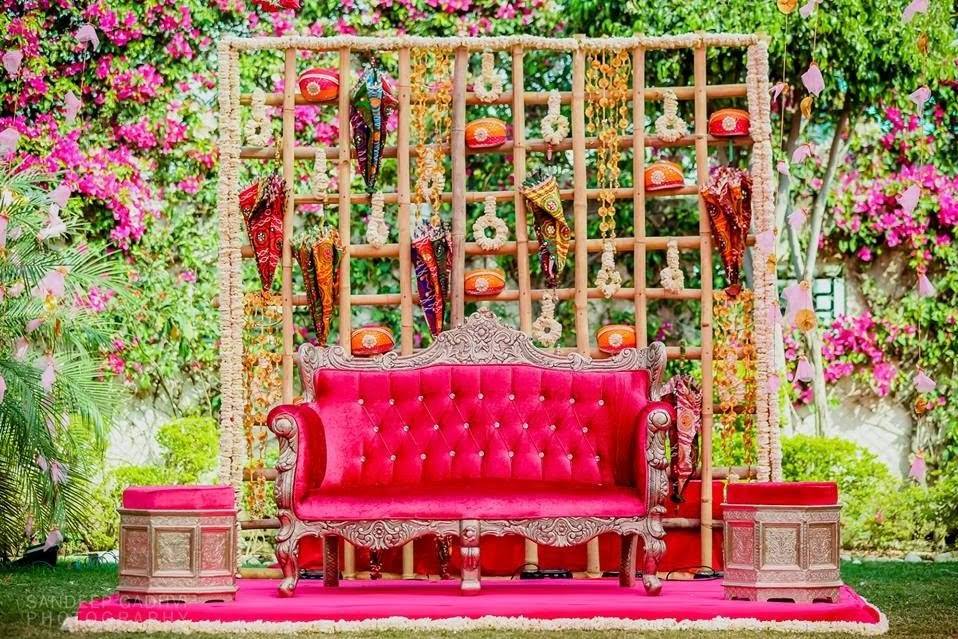 Mehendi stage