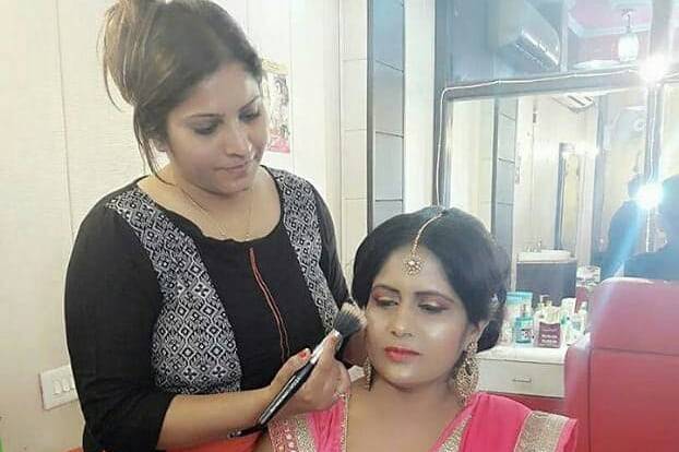 Bridal makeup