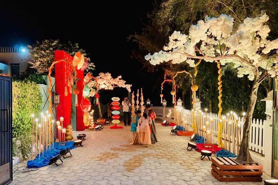 Decor sangeet