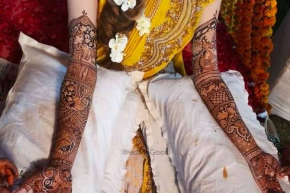 bridal mehandi