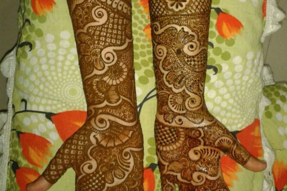 bridal mehandi