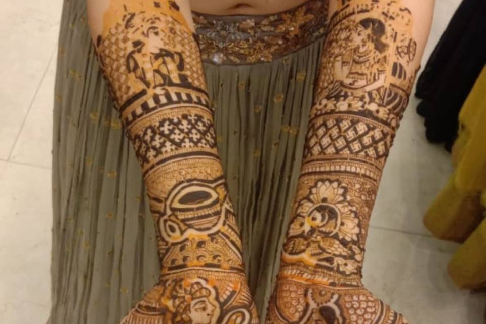 bridal mehandi