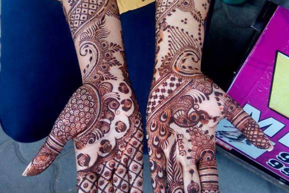 best mehandi design