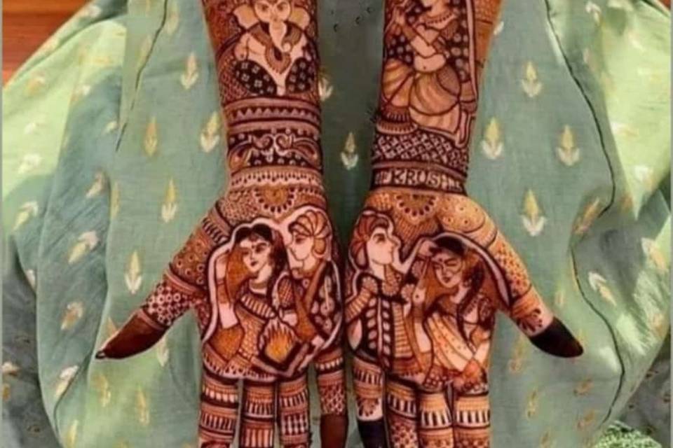 potret mehandi