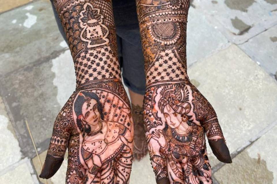 bridal mehandi