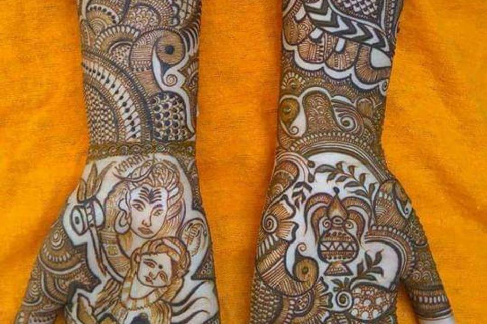 bridal mehandi