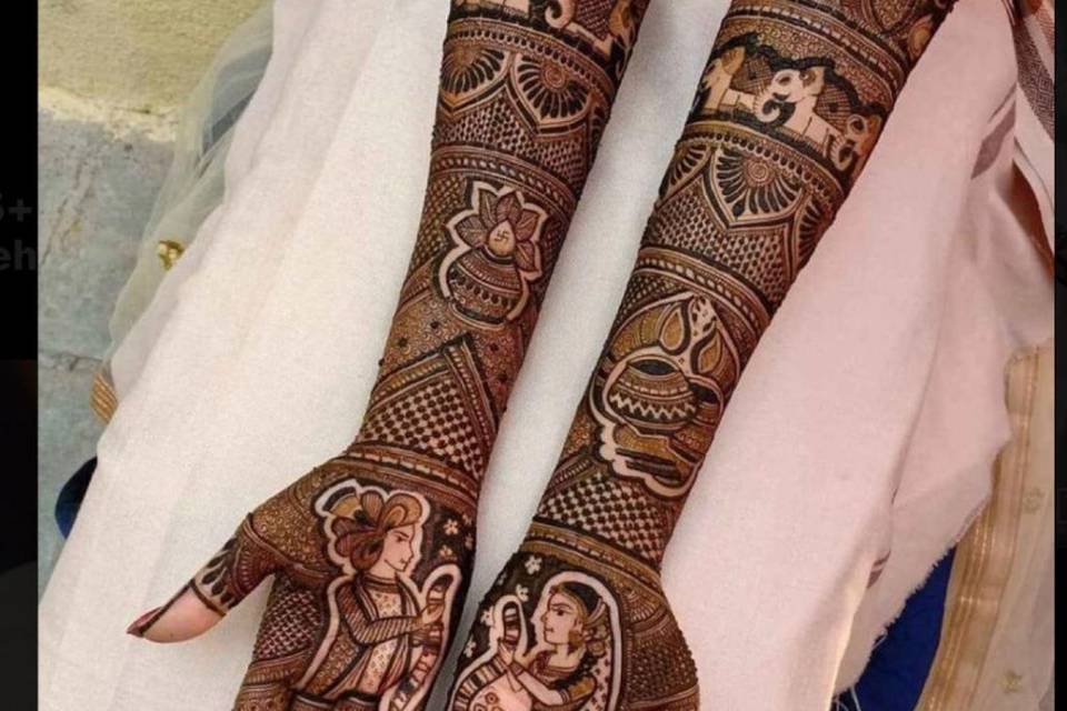 bridal mehandi