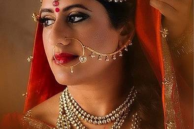 Bridal makeup