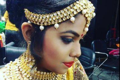 Bridal makeup