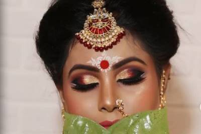 Bridal makeup