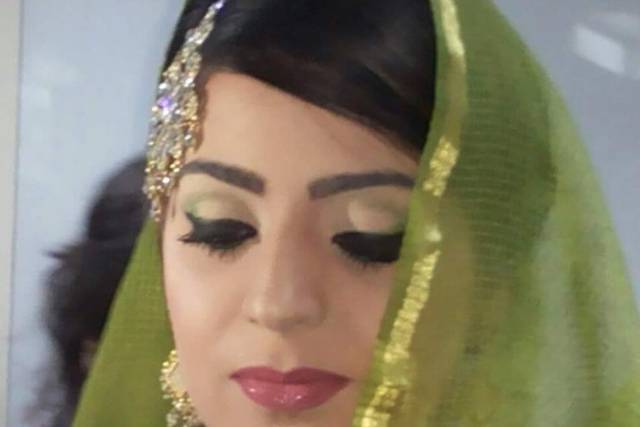 Bridal makeup
