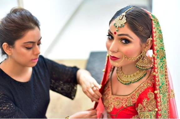 Bridal makeup