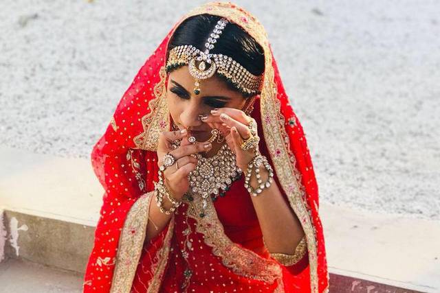 Bridal makeup