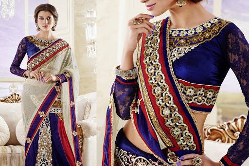 Bridal designer saree