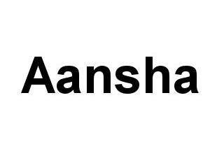Aansha logo