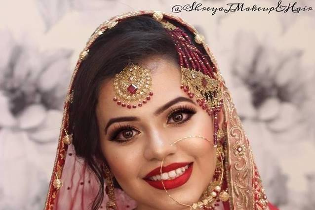 Bridal makeup