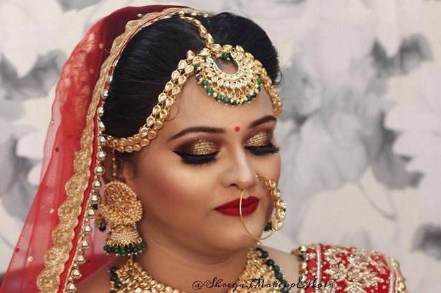 Bridal makeup