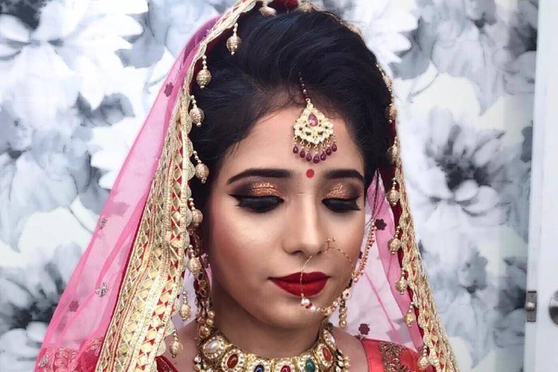 Bridal makeup