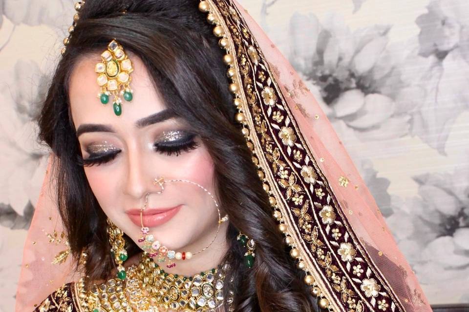 Bridal makeup