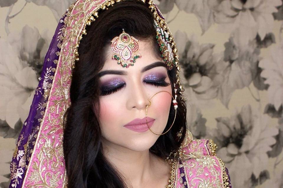 Bridal makeup