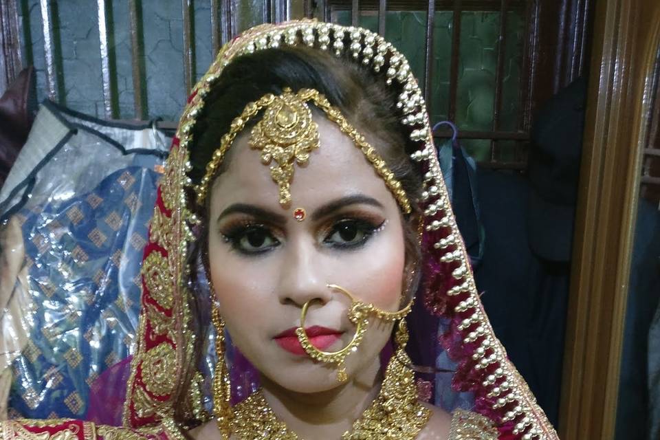 Bridal makeup