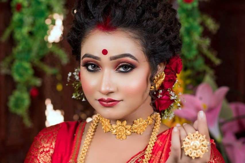 Bridal makeup