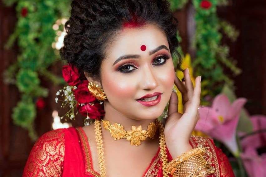 Bridal makeup