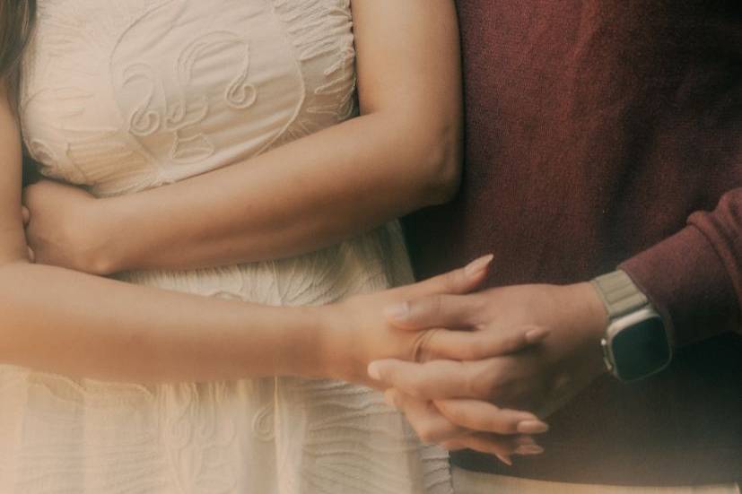 Bridal candid portrait - Infin