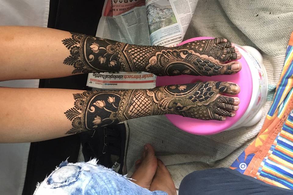 bridal mehandi