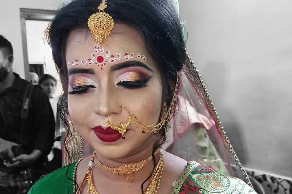 Bridal makeup