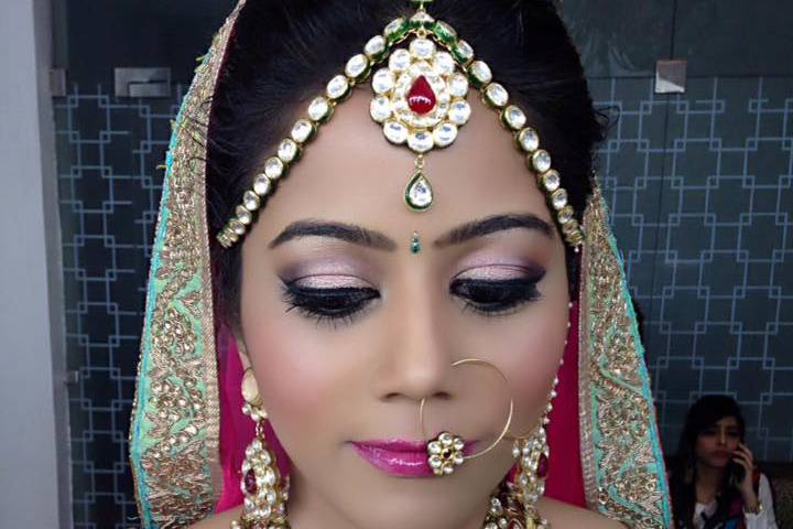 Bridal makeup