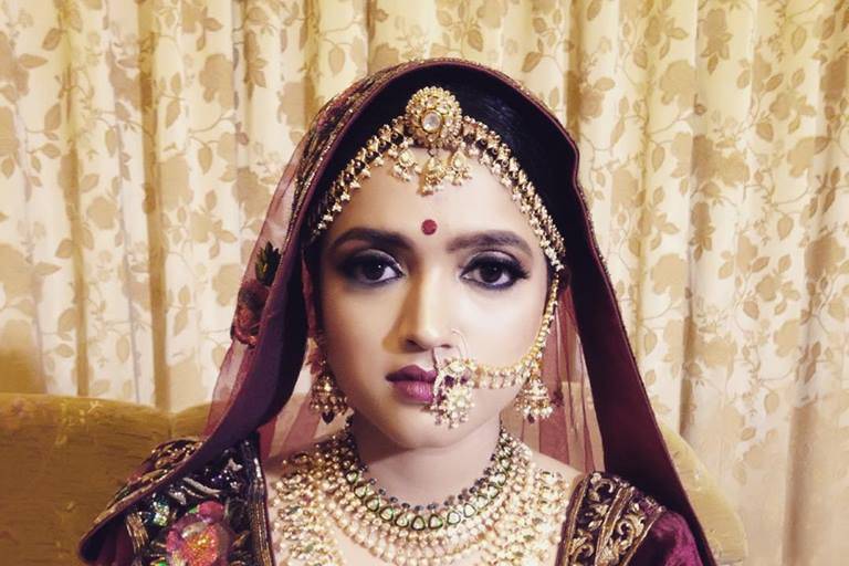 Bridal makeup