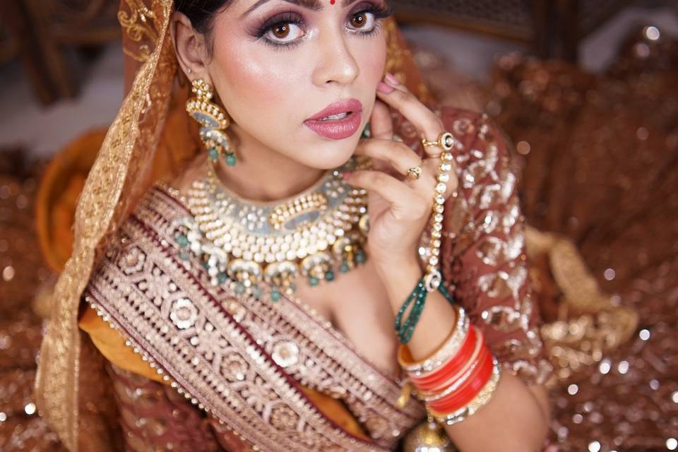 Bridal makeup